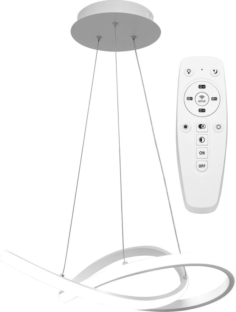 Stropní svítidlo tooLight APP392-CP WHITE Obrázek produktu 