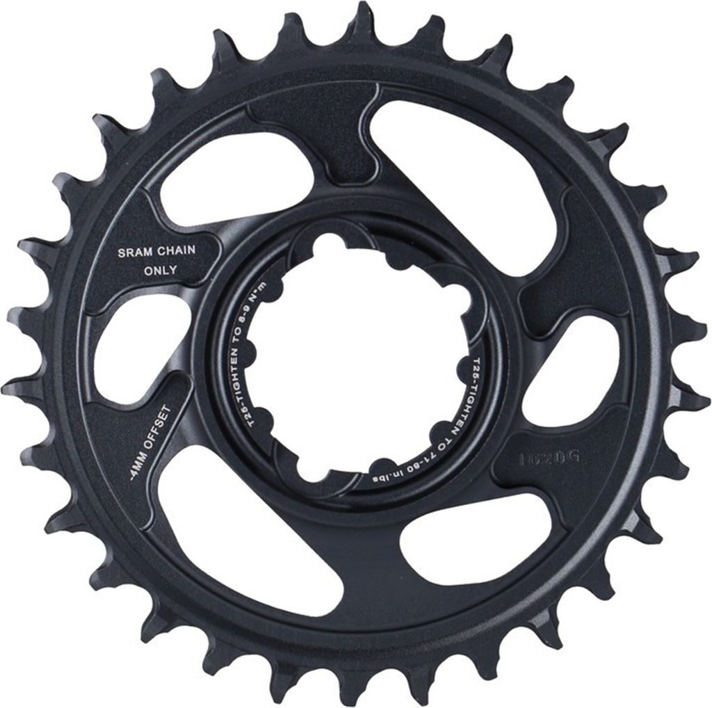 SRAM Kettenblatt X-Sync 2 Eagle DM 30Z,alu,-4mm Offset,11.6218.046.000, grau