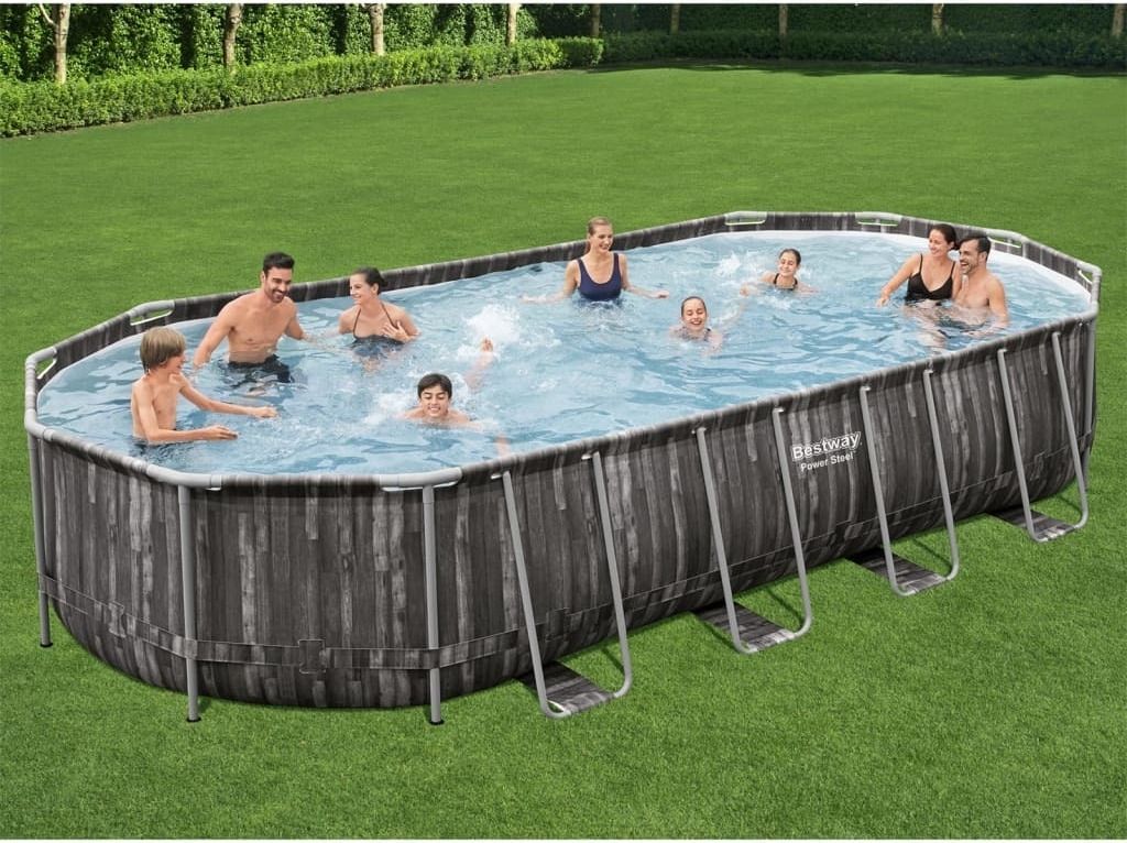 Bestway Bazénová souprava Oval 7,32x3,66x1,22 m Obrázek produktu 