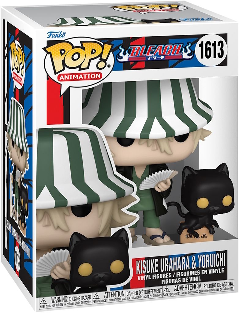 Bleach - Kisuke Urahara & Yoruichi 1613 Funko Pop! Vinyl Produktbild 