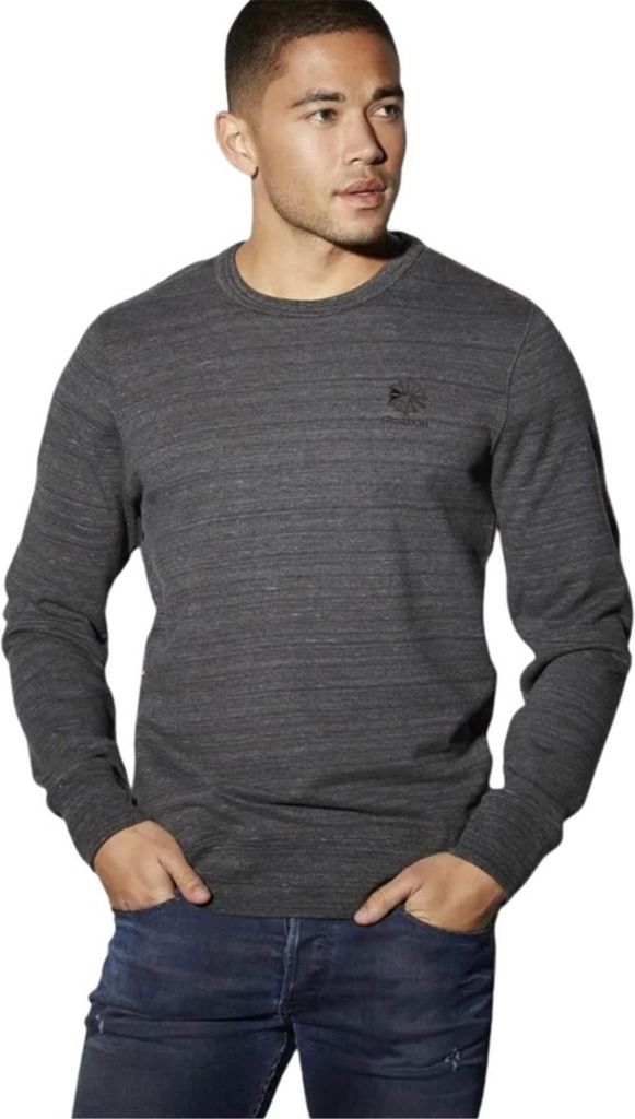 Reebok Sweatshirt mit atmungsaktivem Gewebe und feuchtigkeitsableitender Technologie für Training