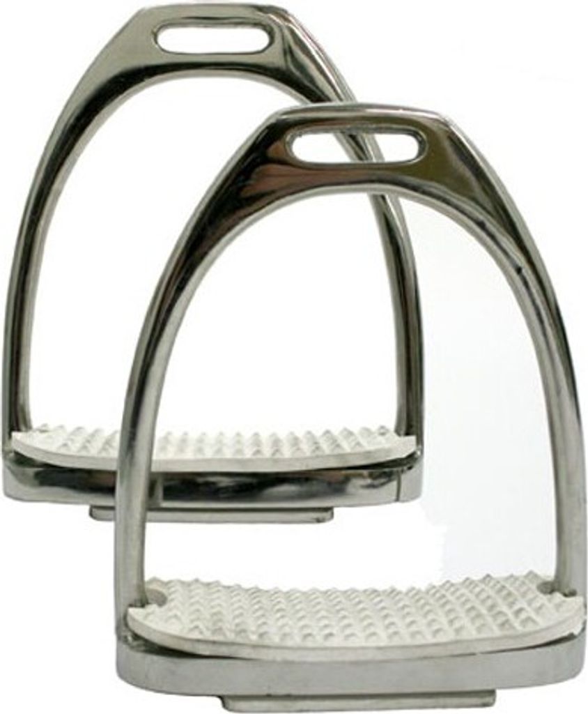 Steigbügel aus Edelstahl, per Paar, Groesse:12