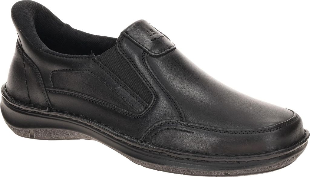 Josef Seibel NEW ANVERS 22 Herrenschuhe - bequeme Slipper - Halbschuhe schwarz