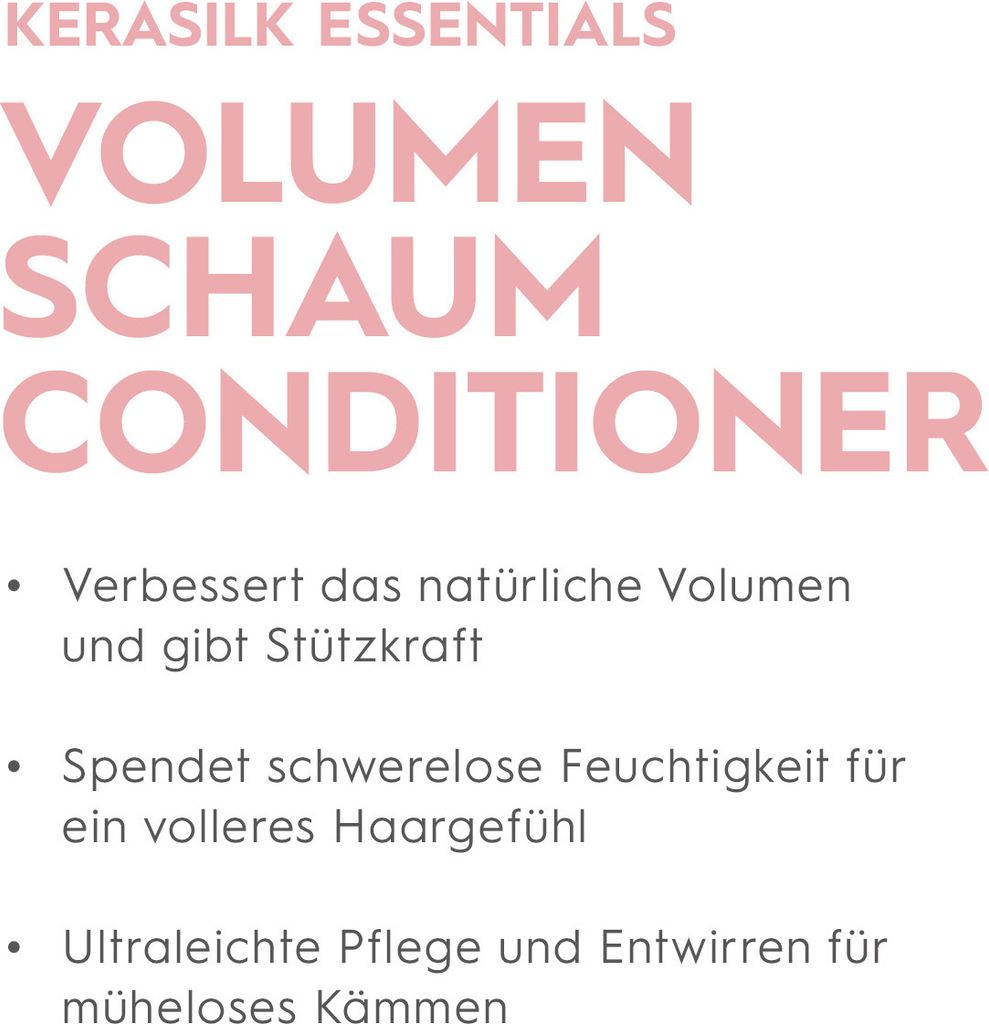 Kerasilk Essentials Volumizing Foam Conditioner Produktbild 5
