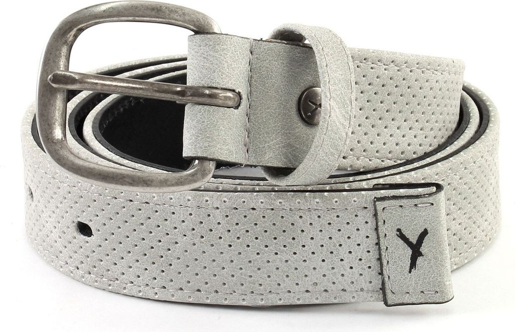 SURI FREY Leder Gürtel Ronja Belt W90 Light Grey grau