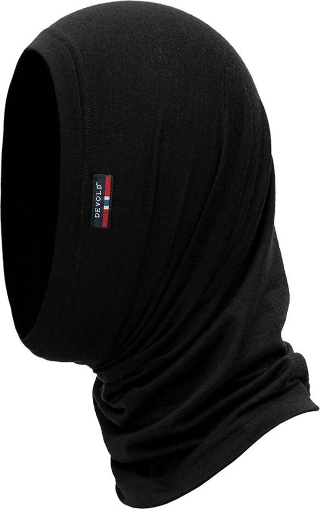 Devold Breeze Merino 150 Headover Black UNI Schlauchschal / Halswärmer