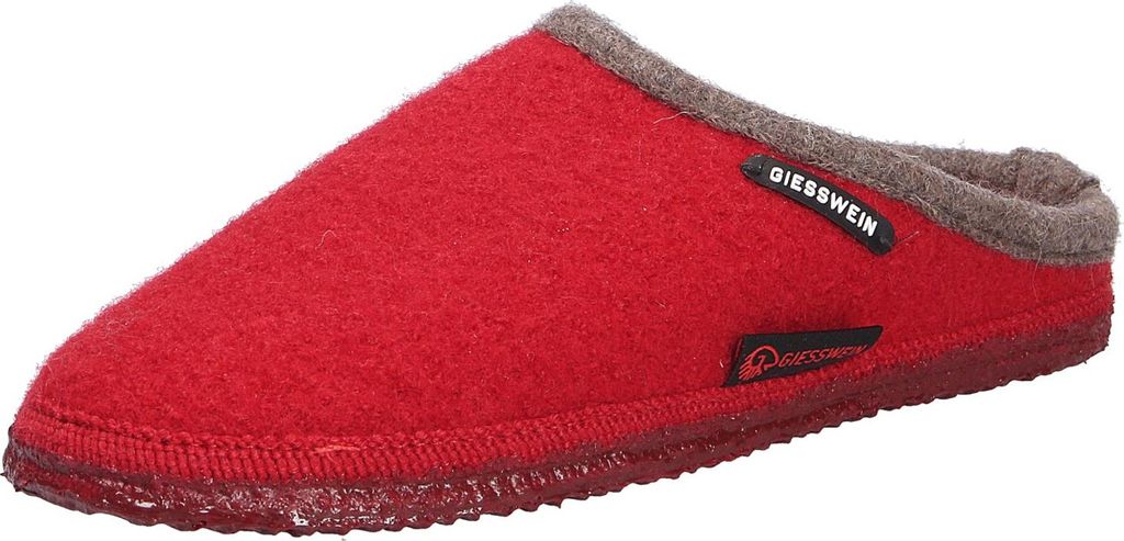 Giesswein Damen Hüttenschuhe DANNHEIM rot Größe EUR 44
