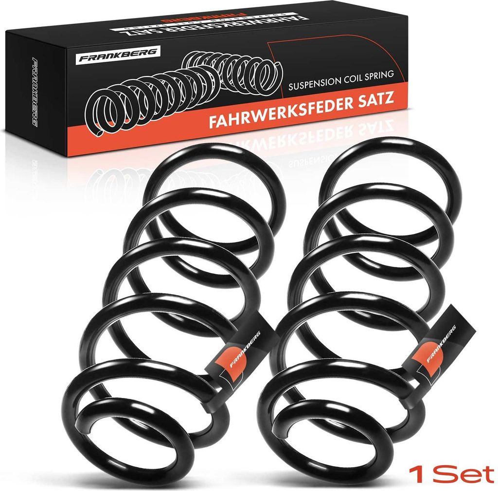 Frankberg 2x Fahrwerksfeder Hinterachse für MINI Mini R50 R53 1.4L 1.6L 2001-2006
