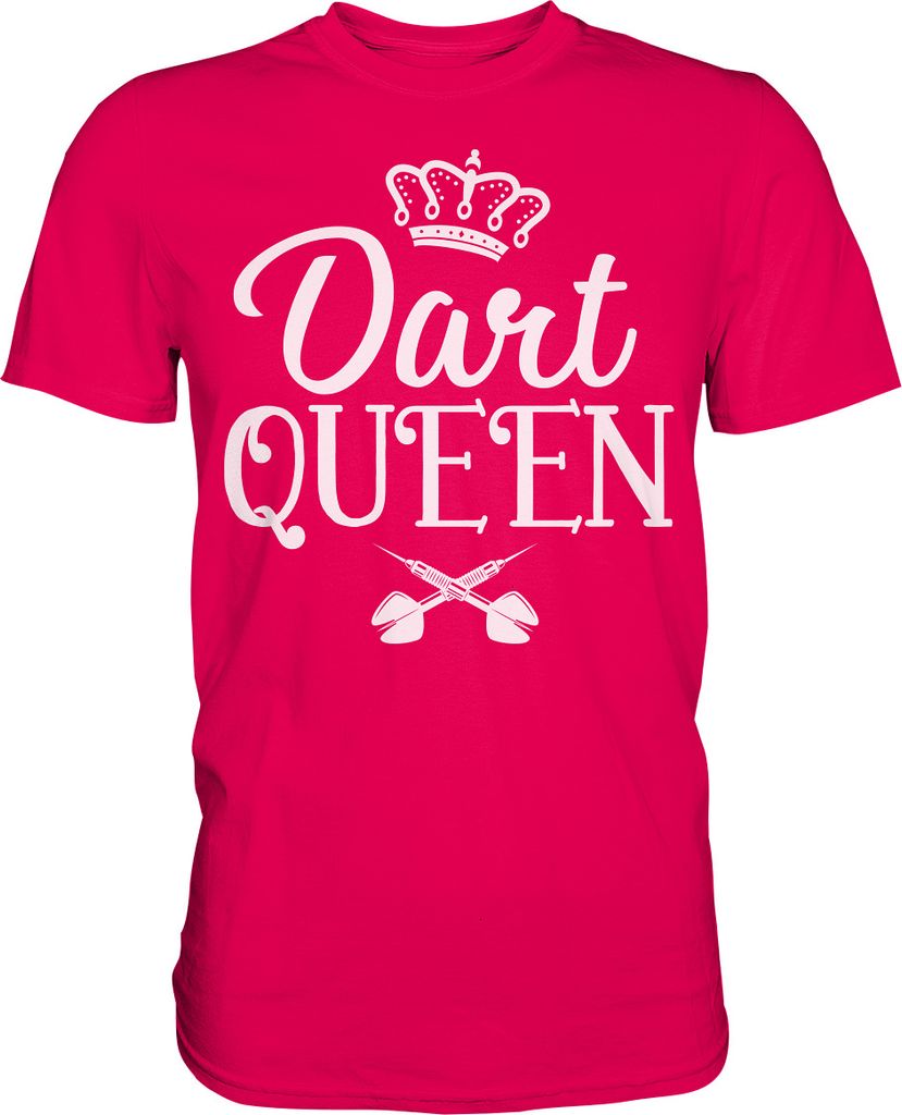 Dart Queen Frau Dartspielerin Darts T-Shirt – Sorbet / M Produktbild 