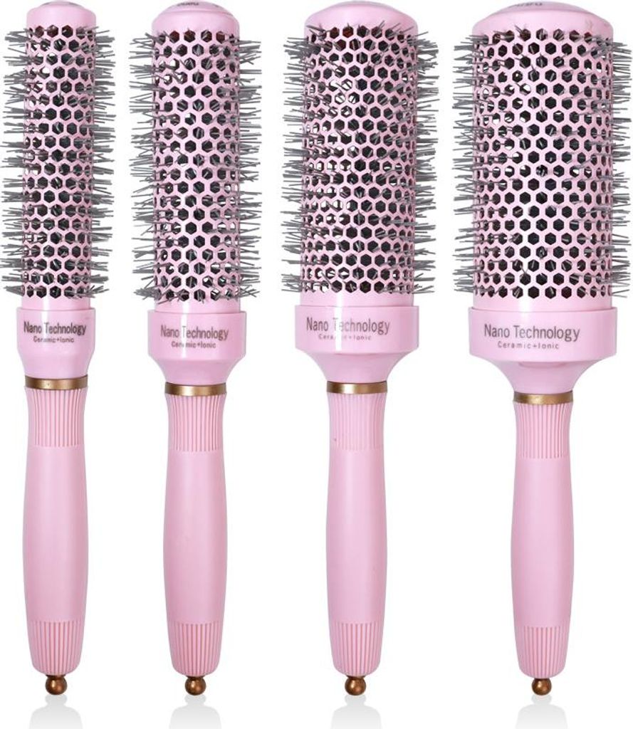 INF 4-teiliges Rundbürstenset für voluminöse Locken und Produktbild 
