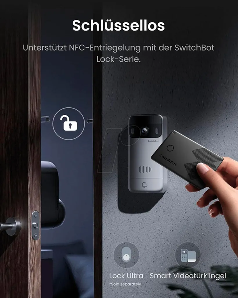 Portier Vidéo SwitchBot pour Sécuriser l'Entrée avec Moniteur et Interphone - 4