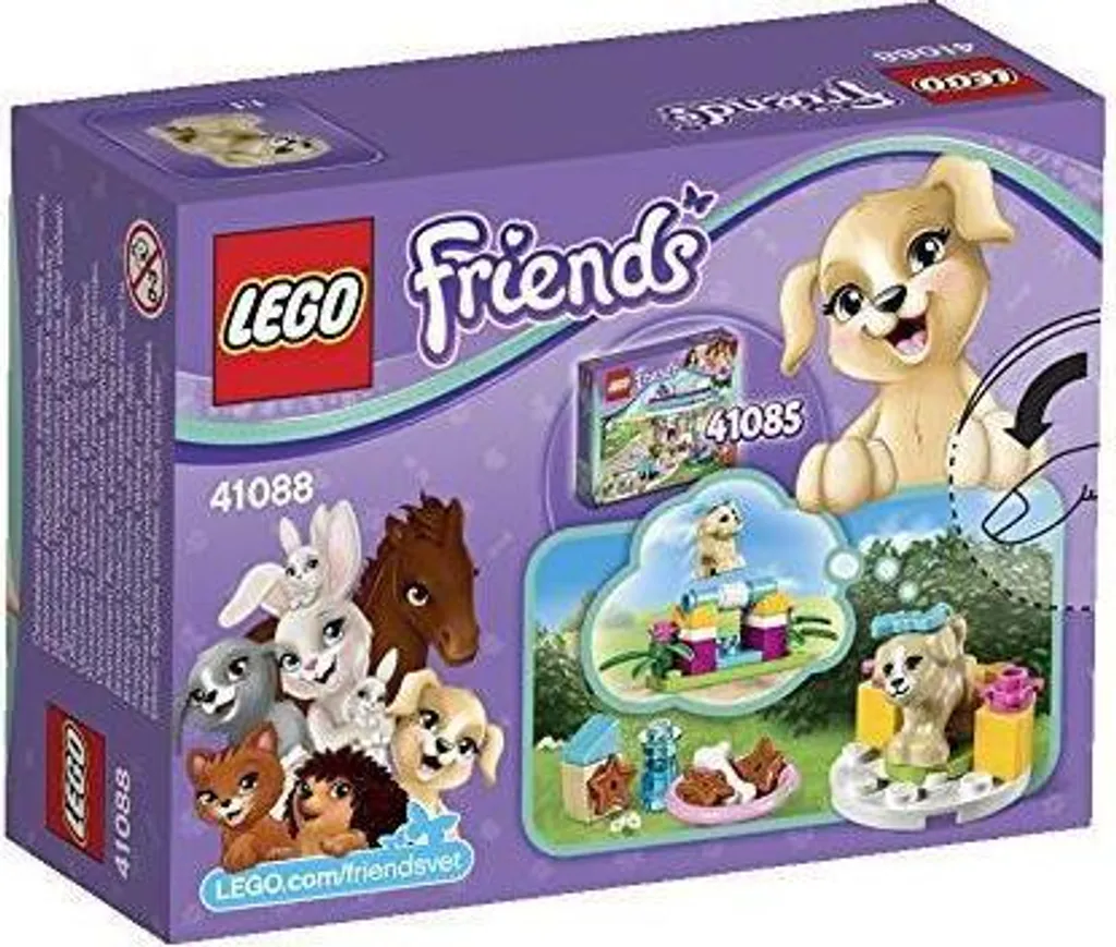 Lego 41088 Friends avec Obstacles de Saut et Figurine de Chiot Inclus