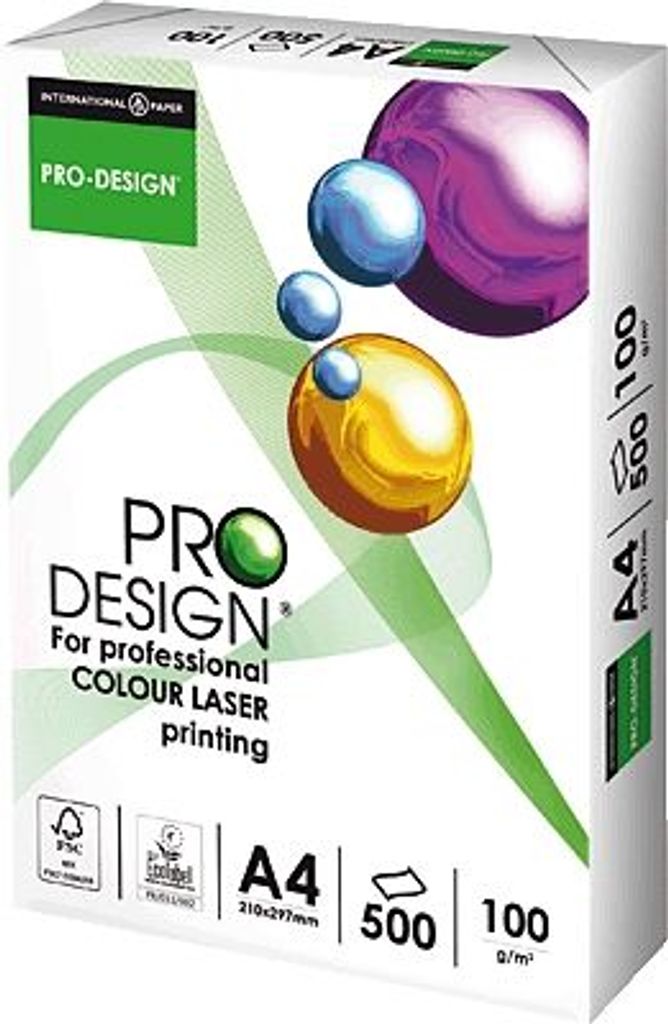 Xerox Papier A4 Satin Pro-Design 100g /500ark/