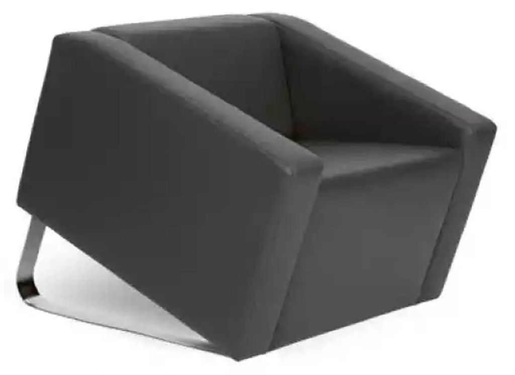 Sessel Arbeitszimmer Modernes Sitz Büro Möbel Textil Design Neu
