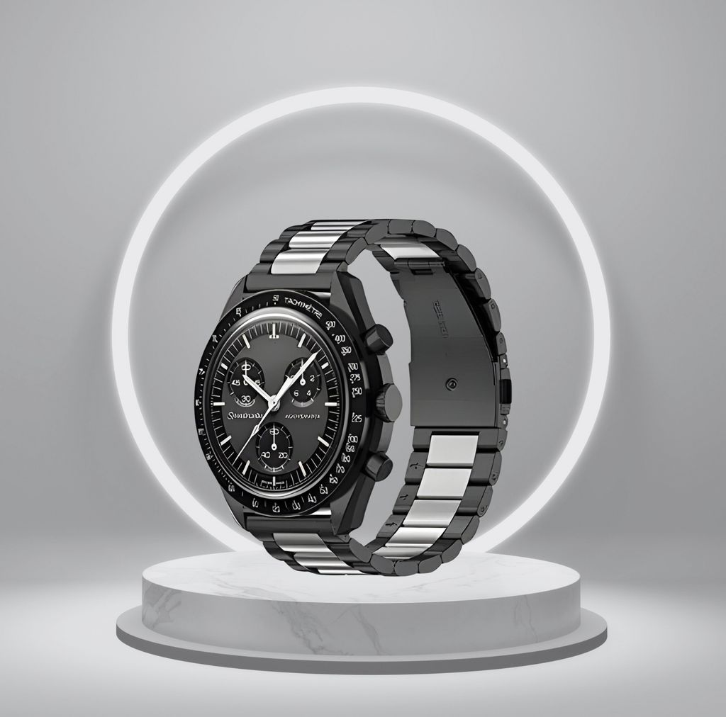 Armband 20mm, hochwertiges Uhrenarmband passend für Omega x Produktbild 