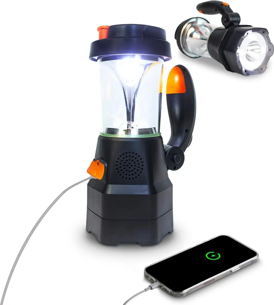 Lampe de secours à pétrole - Idéal Panne d'électricité et Camping