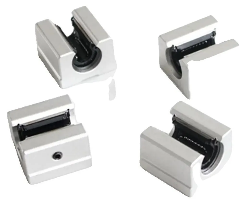 Guide linéaire cylindrique SBR25 rail acier robuste pour machine CNC