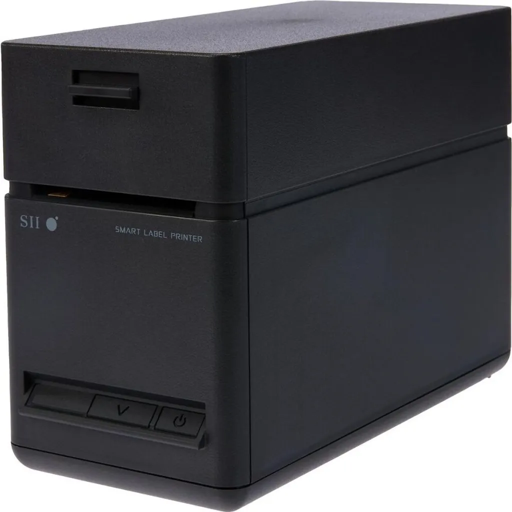 Imprimante linerless Seiko SLP720RT-EK2F11-09 avec câble Ethernet USB