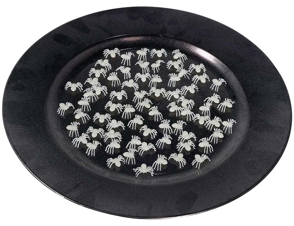 Glow in the Dark Mini Spinnen für Halloween 70 St. Produktbild 