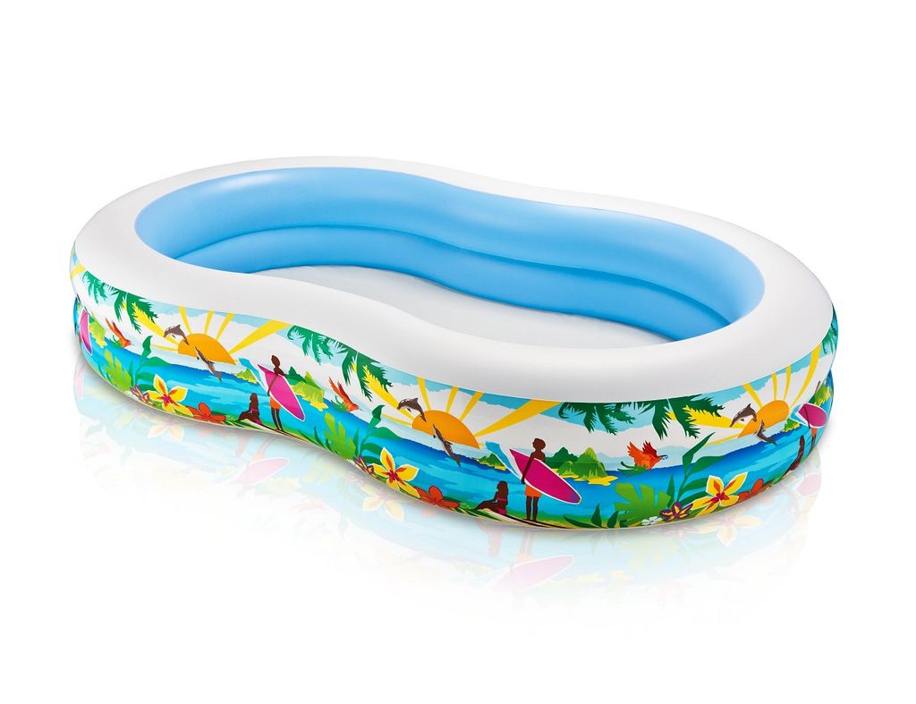 INTEX 56490NP Swimcenter "Paradise" Pool 262x160x46 Produktbild 