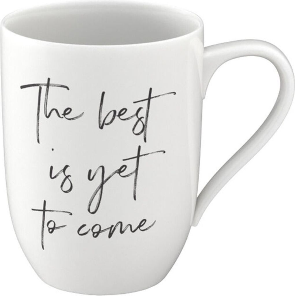 Villeroy & Boch Statement Becher m. Henkel The best is yet Produktbild 