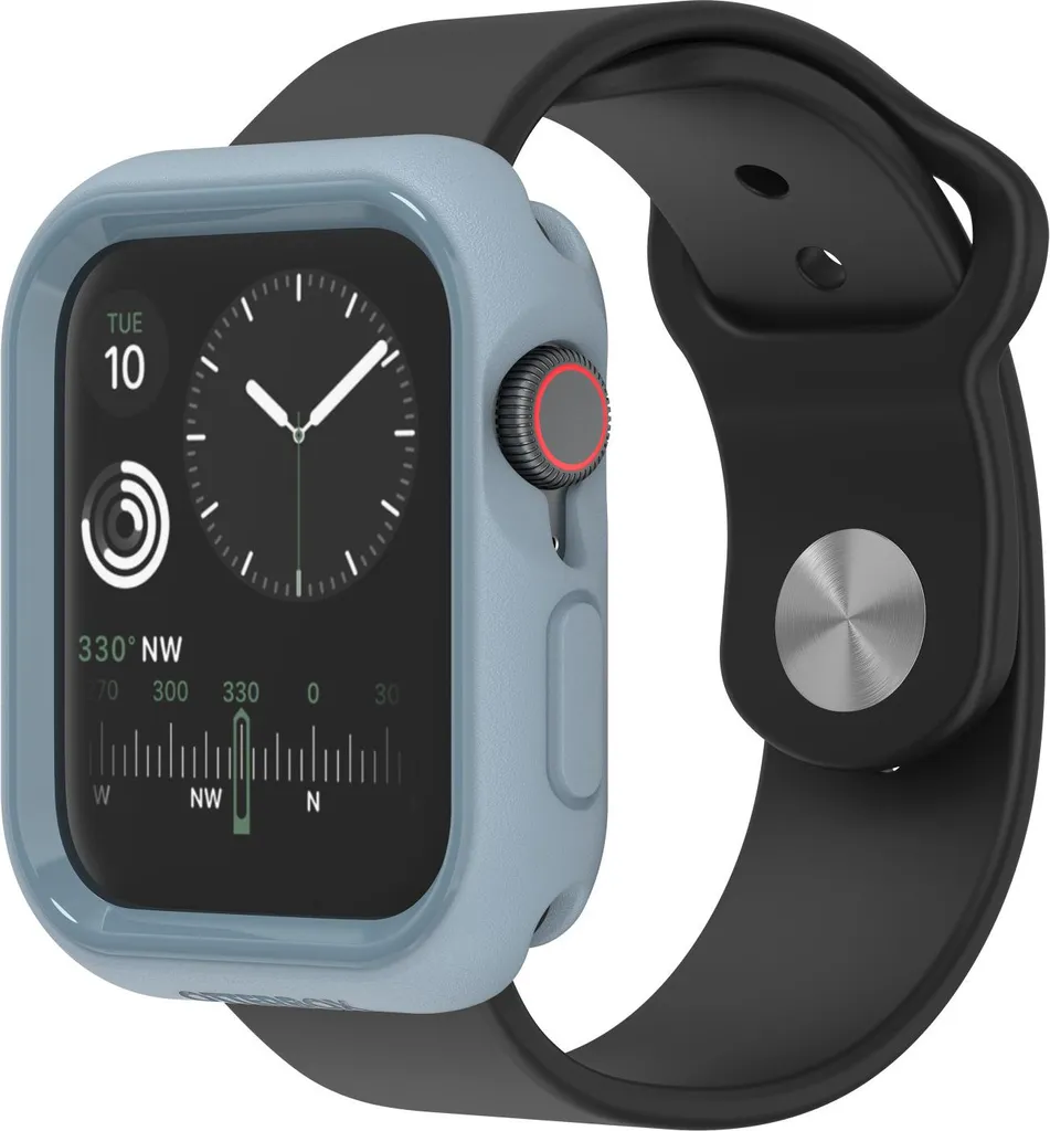 Protection Apple Watch OtterBox EXO Edge Bleu : Évitez les Rayures