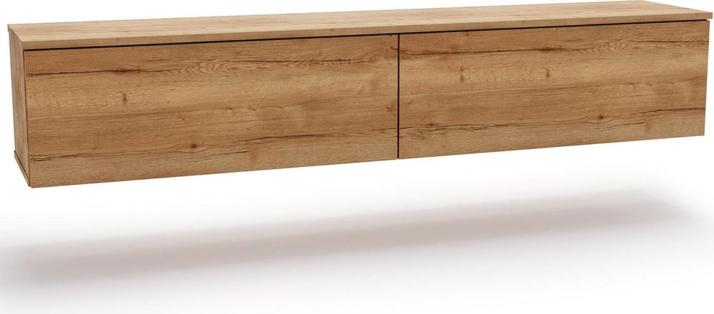 Szafka RTV Nicole  160 cm - kolor Dąb craft Zdjęcie produktu 