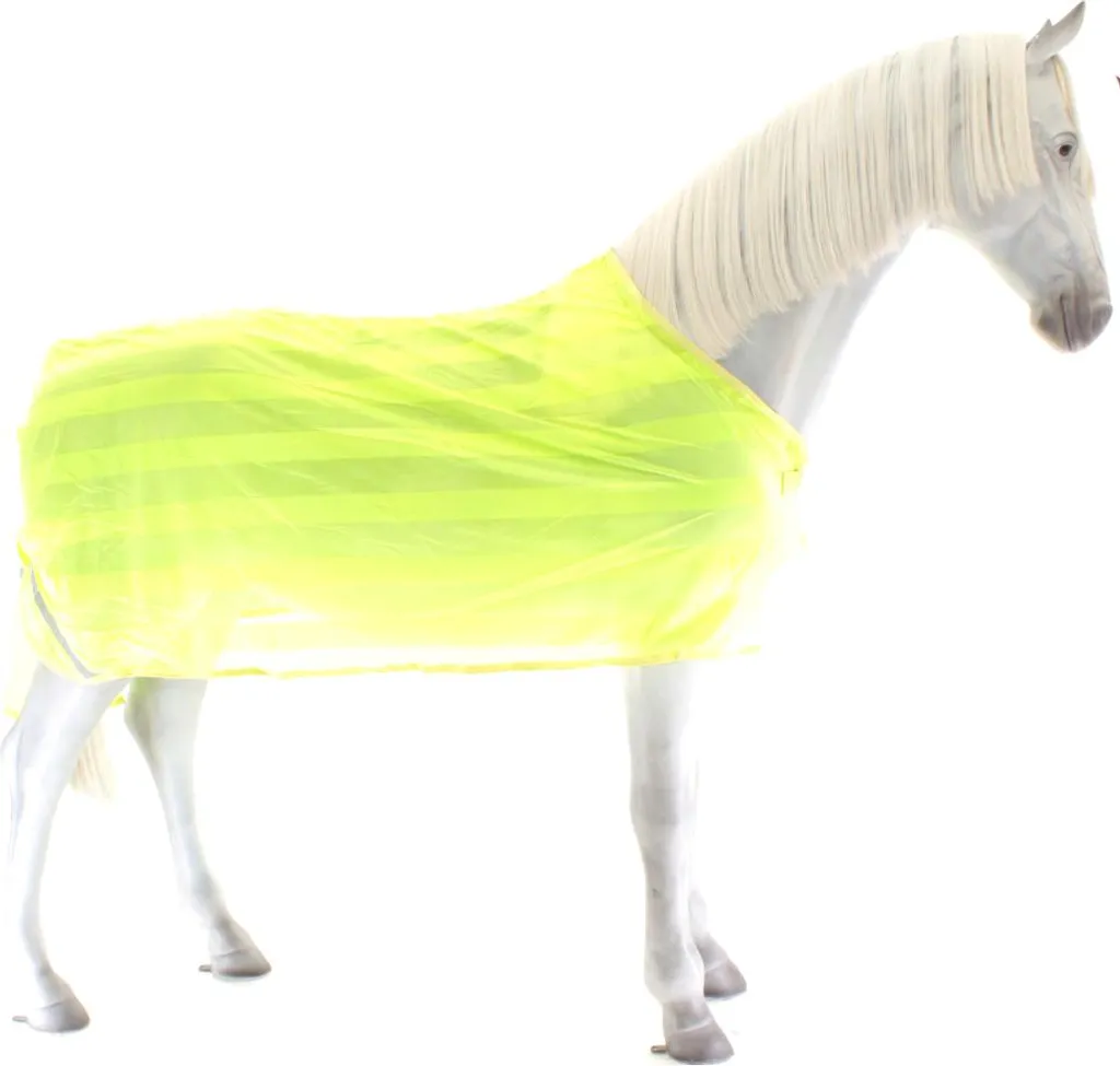 Coperta Riflettente Busse REFLECTION Gialla - Sicurezza Equestre Top