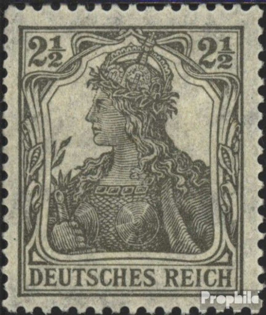 Briefmarken Deutsches Reich 1916 Mi 98 postfrisch Germania Produktbild 