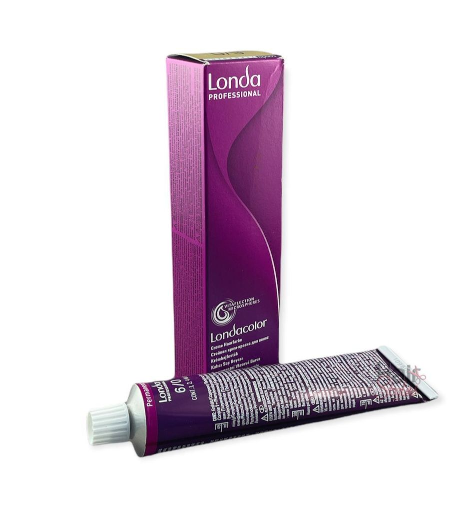 Permanent Cream Hair Color 8/65 Light Blonde Violet-Red 60ml