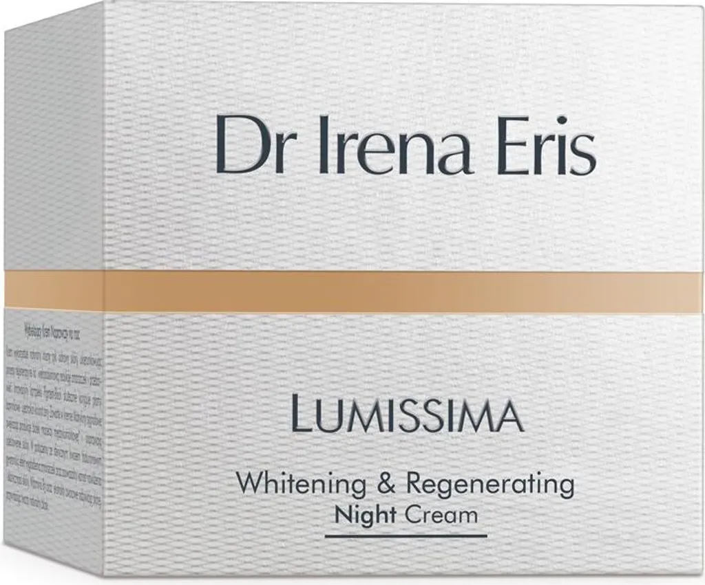 Crème Éclaircissante Lumissima Dr Irena Eris : Soin Réparateur de Nuit