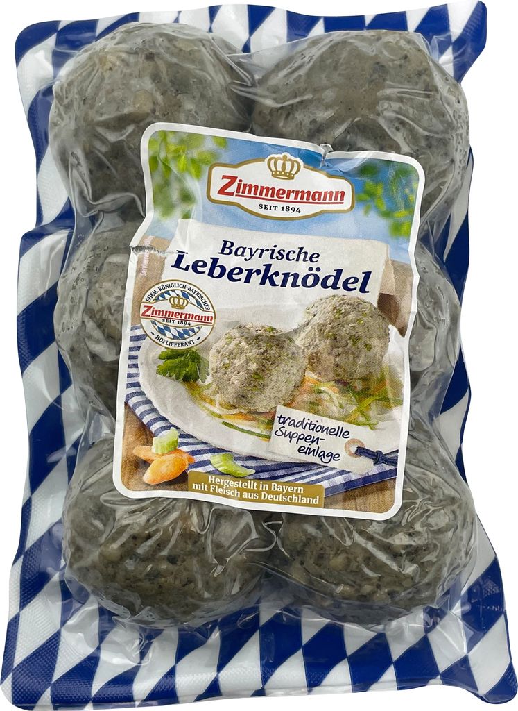 Food-United Knödel - Leberknödel aus Bayern 400g, 6 Produktbild 