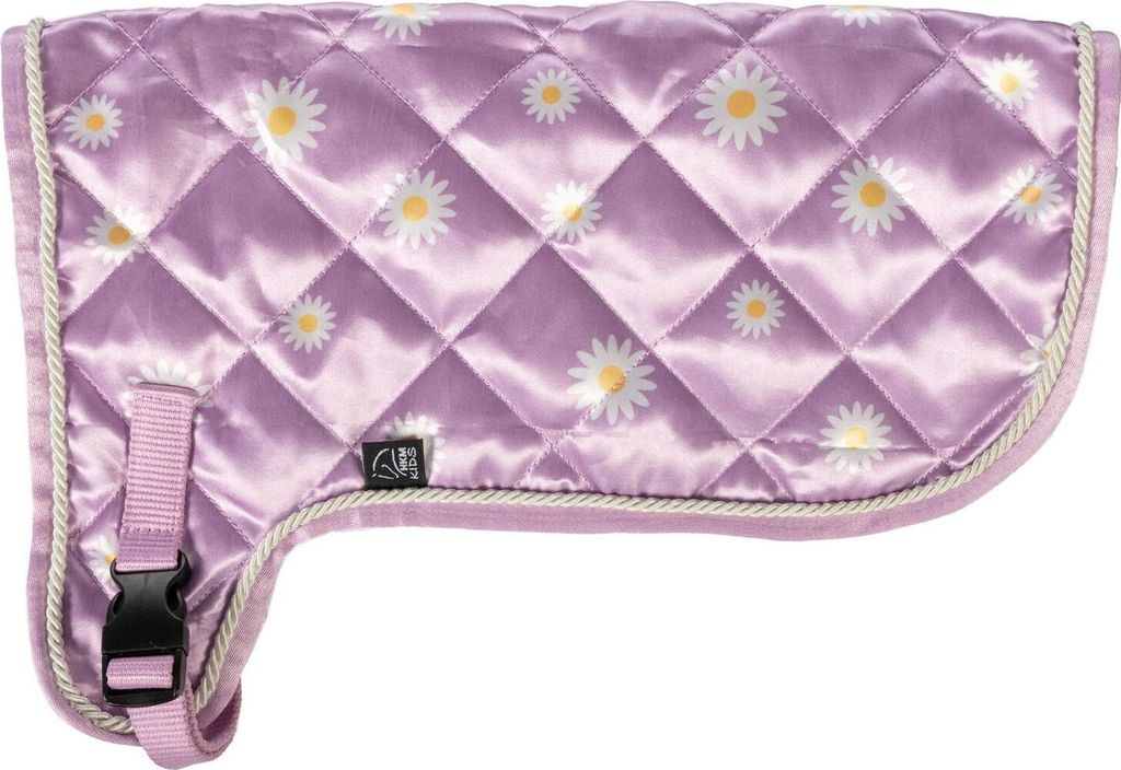 HKM Decke -Hobby Horsing Print- violett mit Gänseblümchen 147528569.0001
