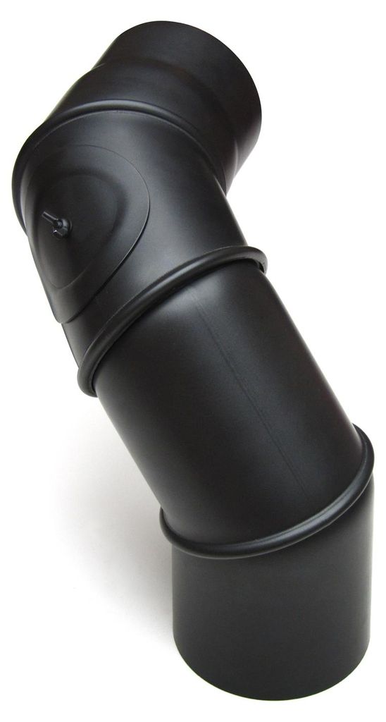 Raik Basic Multibogen 120mm schwarz mit Tür – 4teilig für Produktbild 