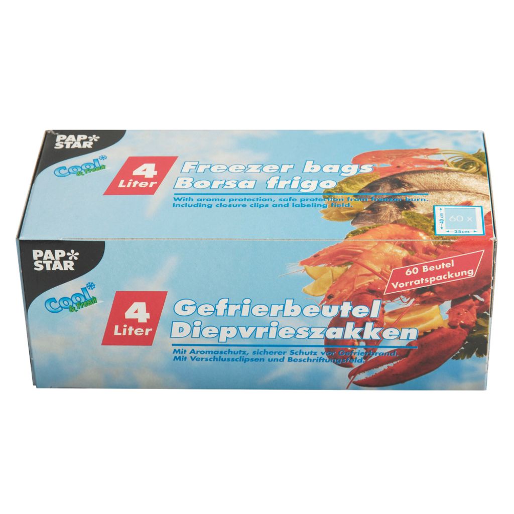 Papstar Gefrierbeutel 4l in FS Obrázok produktu 