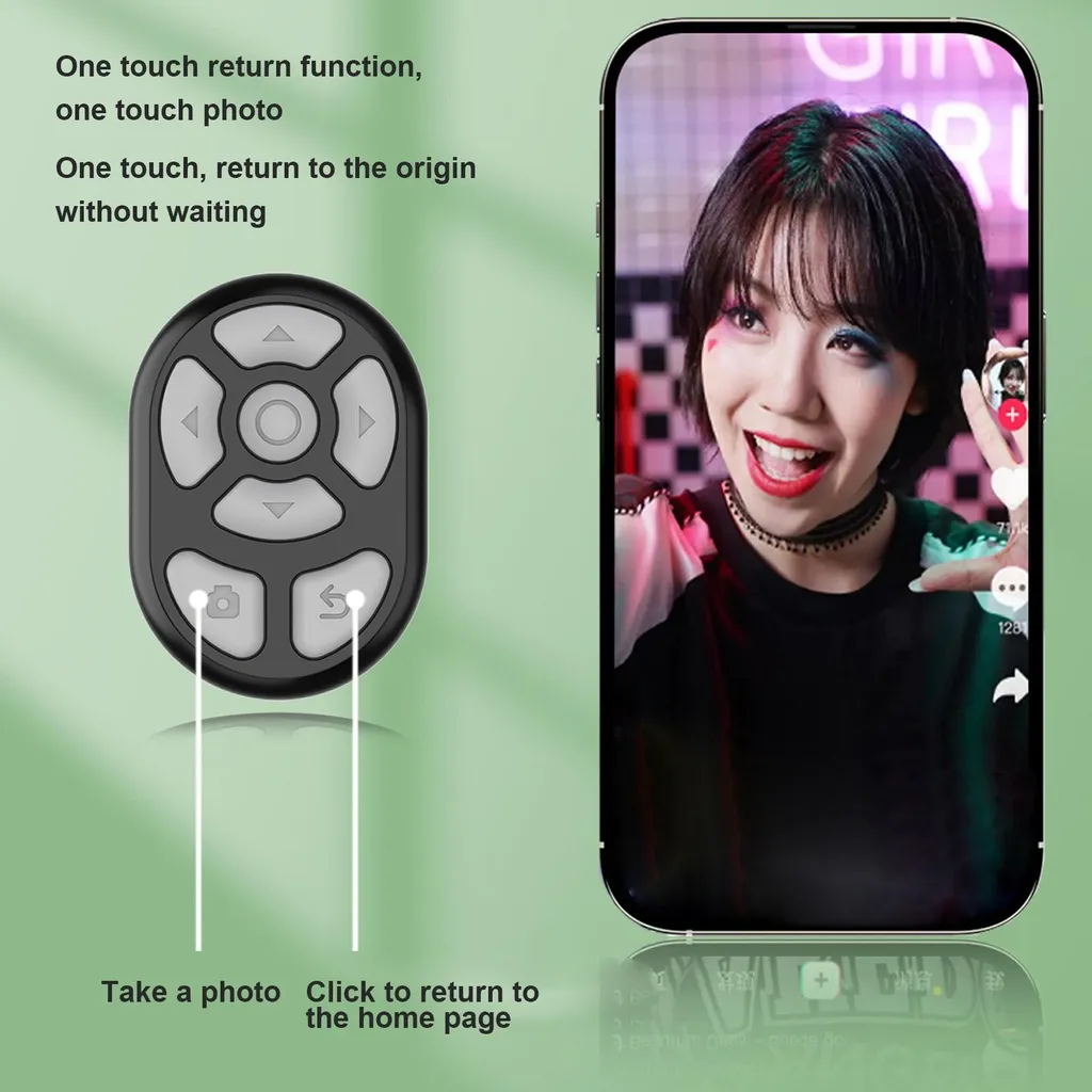 Telecomando Bluetooth Per Pagine Fingertip Bluetooth Remote Scrolling E