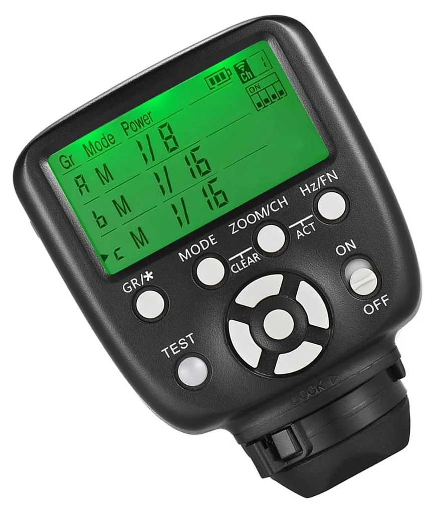 Déclencheur radio émetteur manuel écran LCD pour appareil photo Canon