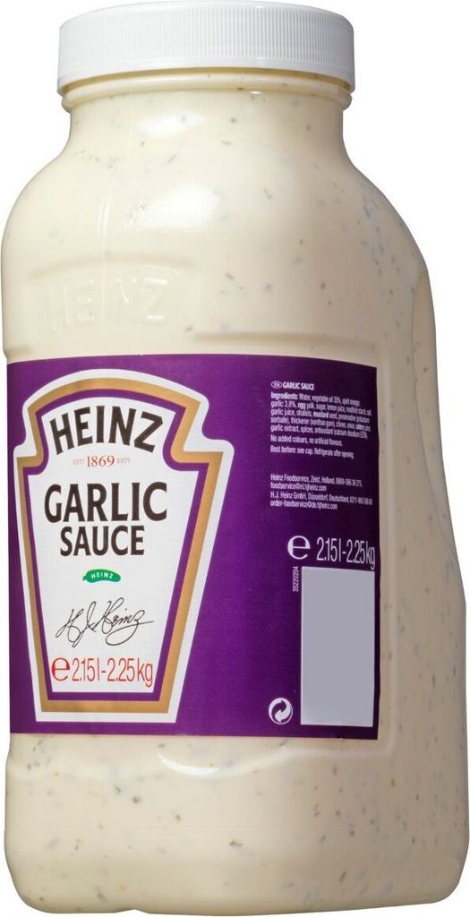 Heinz Knoblauch Sauce dickflüssige süß säuerlich pikant Produktbild 5