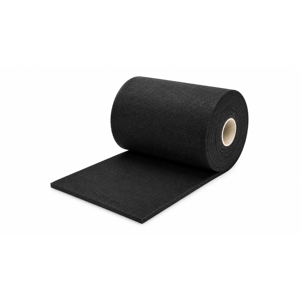 Striscia di gomma 5 m x 150 mm x 6 mm, gomma SBR nera, Immagine del prodotto 