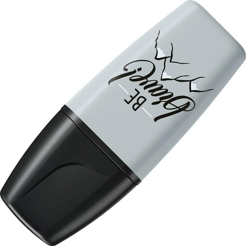 Surligneur Gris Soie Doux STABILO BOSS MINI - Anti-Dessèchement 4 Heures