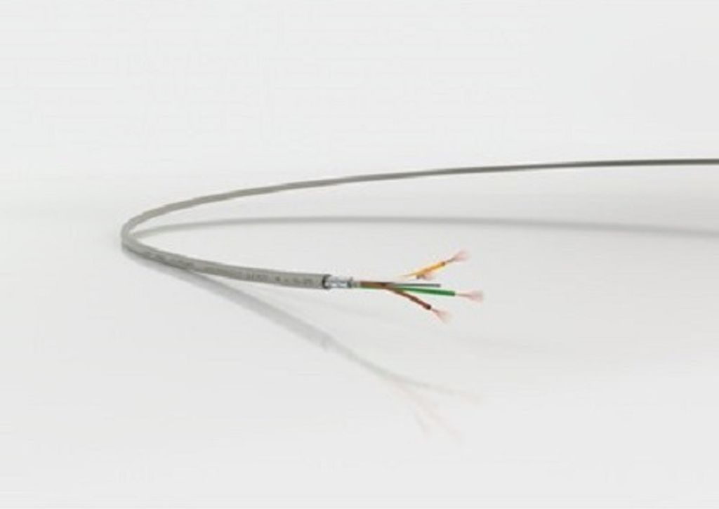 Lapp 10 Meter 0034402 LiYCY geschirmte Steuerleitung 2x0,25 mm² I PVC Datenleitung grau I LED Verbindungsleitung I Steuerkabel 2 adrig für Schalt...