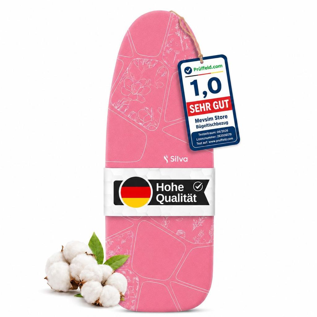 Silva Bügelbrettbezug für Dampfbügelstation | 100% aus Produktbild 