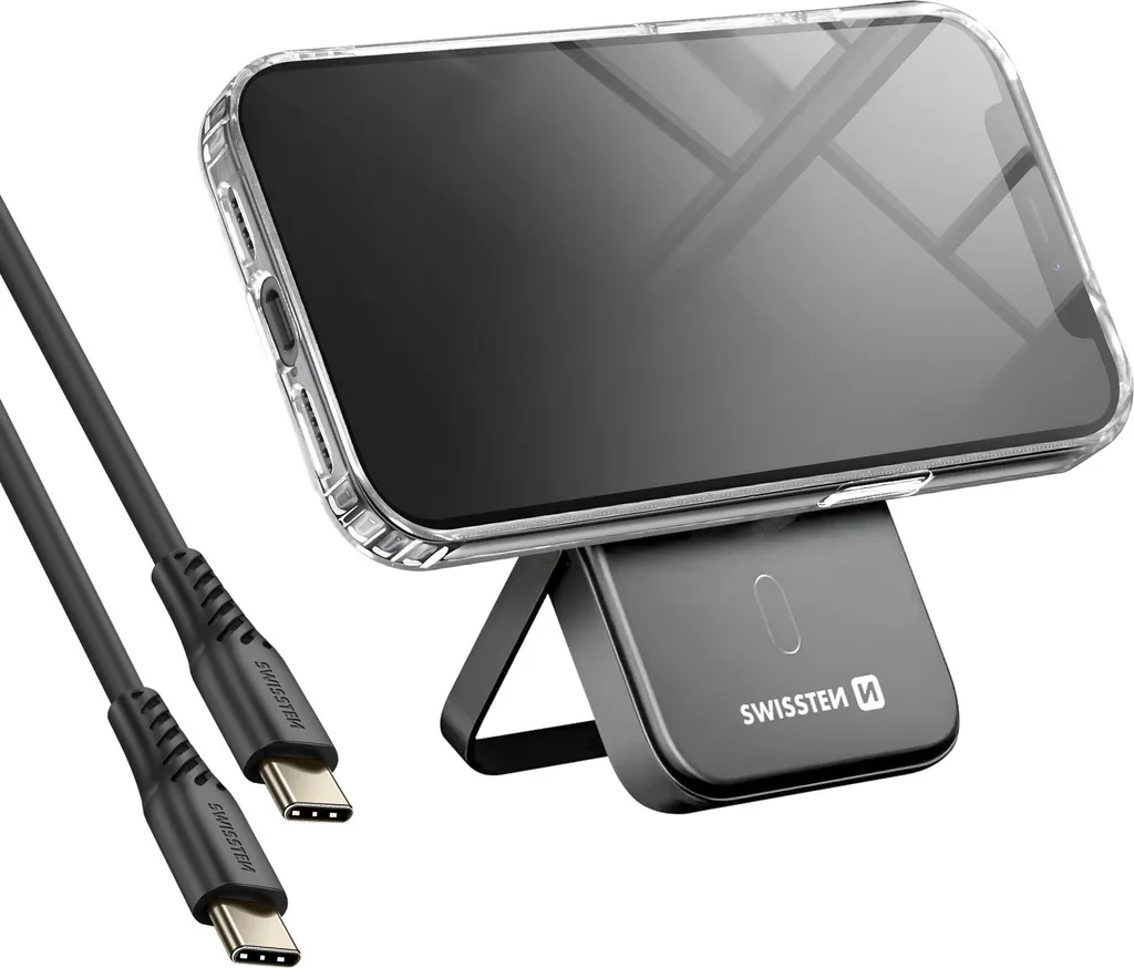 Protezione e Carica Swissten MagSafe per iPhone 12 Pro Max - 2
