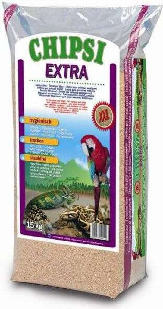 Chipsi Extra XXL Buchenholzgranulat 15kg Produktbild 