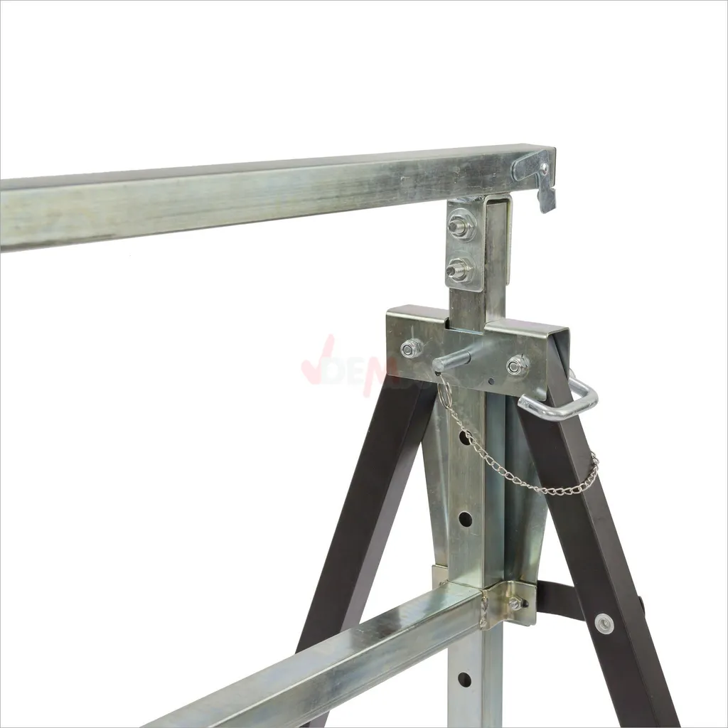 Support de sciage réglable et pliable pour menuiserie et bricolage