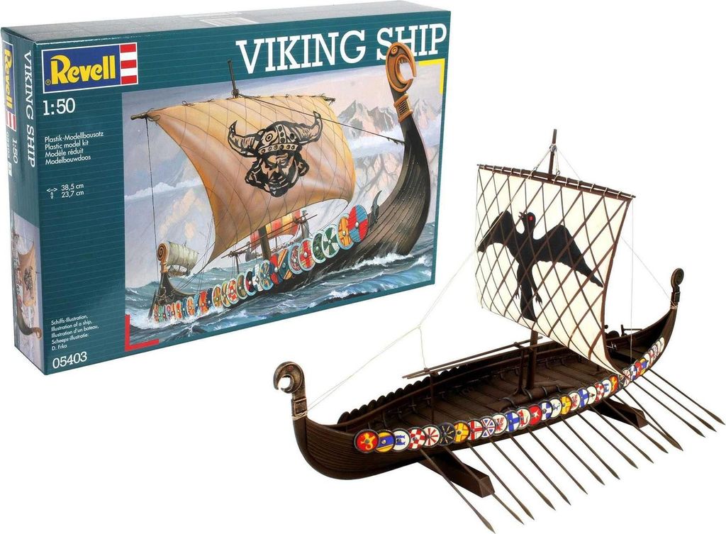 Revell Model Set Viking Ship 1:50 Produktbild 
