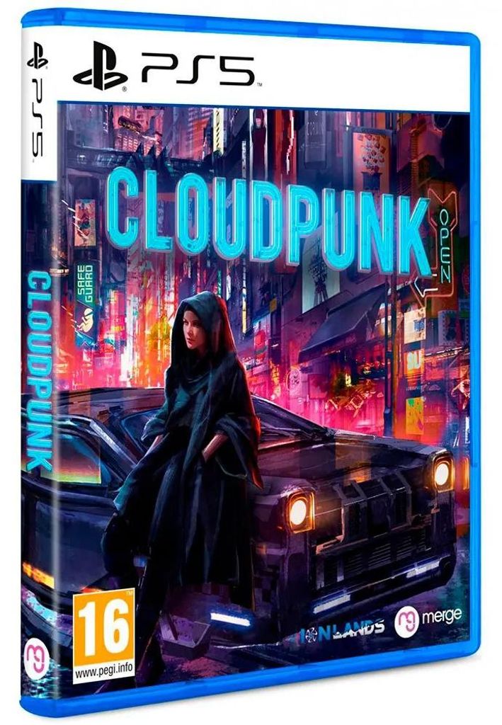 Merge Games Cloudpunk, PlayStation 5, M (Reif), Physische Produktbild 