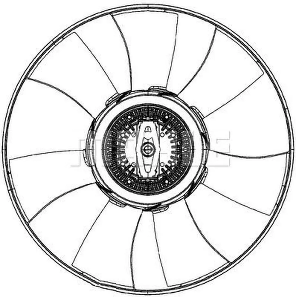 Ventilateur MAHLE pour Mercedes Sprinter 3t : Refroidir le moteur