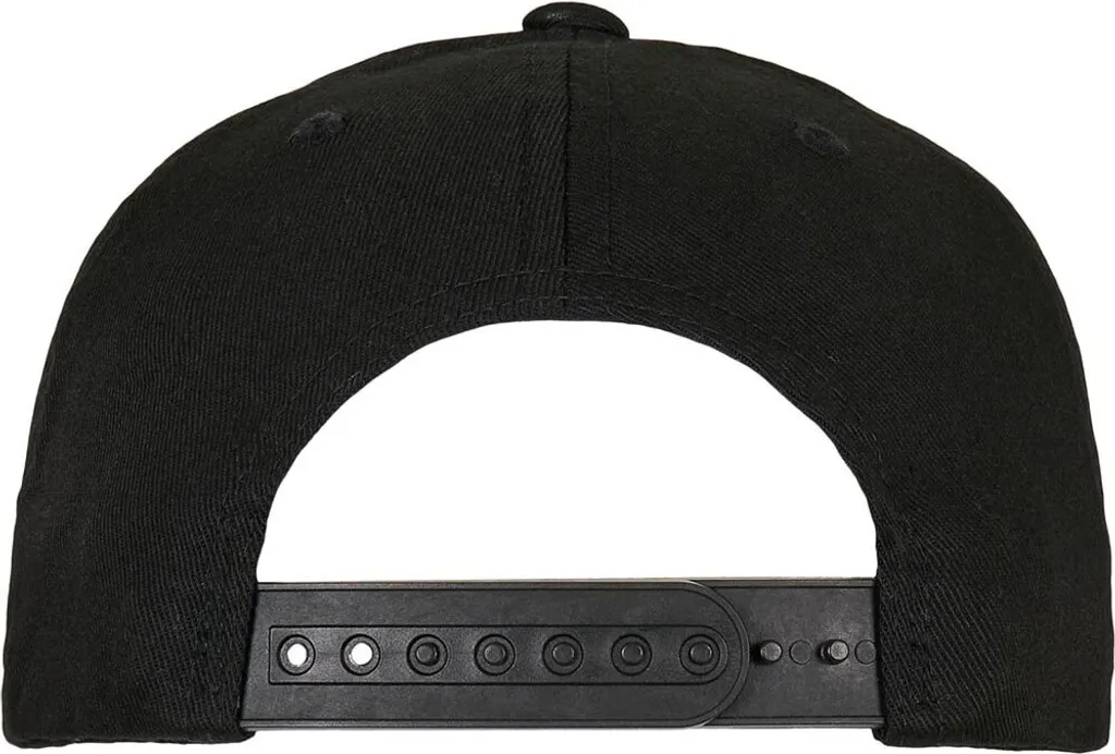Flexfit 7706FF Black - Snapback Visiera Curva Stile Essenziale - 4