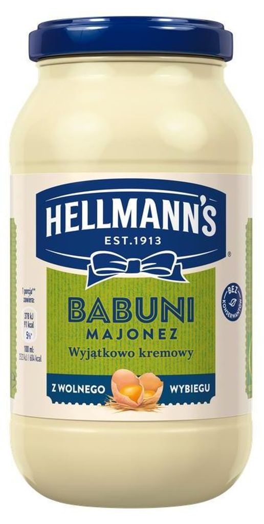Hellmann's Majonez Babuni 340 ml Zdjęcie produktu 